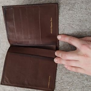 Vintage Brown Calfskin Bifold